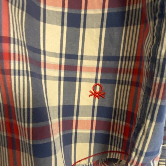 Men’s Stile Benetton button down shirt, size L - Picture 4 of 8